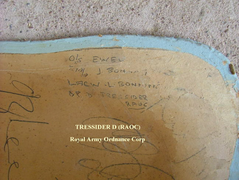 Tressider D (RAOC) Royal Army Ordnance Corp 